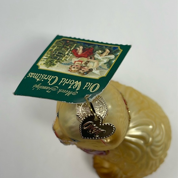 OLD WORLD CHRISTMAS: Himalayan Kitty Cat Glass Ornament - Picture 8 of 8